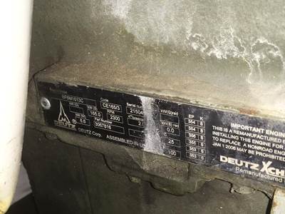 Deutz BF6M1013C USED