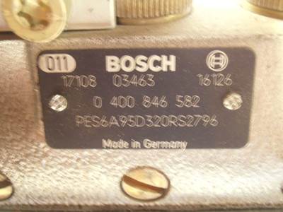 Bosch FUEL PUMP 04002796 REBUILD