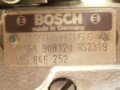 Bosch FUEL PUMP 0400846253 REBUILD