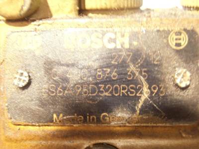 Bosch FUEL PUMP 0400876375 REBUILD