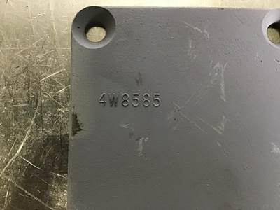 Caterpillar AFDEKPLAAT MOTORBLOK 4W8585 USED