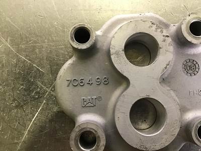 Caterpillar AFDEKPLAAT OLIEPOMP 7C6498 USED