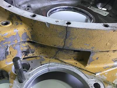 Caterpillar FLYWHEEL HOUSING 2w1297 USED