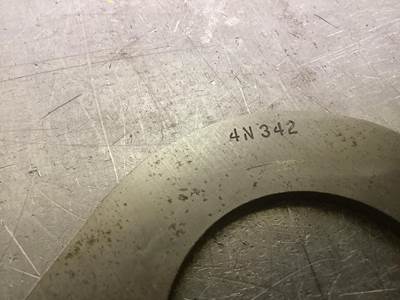 Caterpillar LOCKING PLATE 4N0342 USED