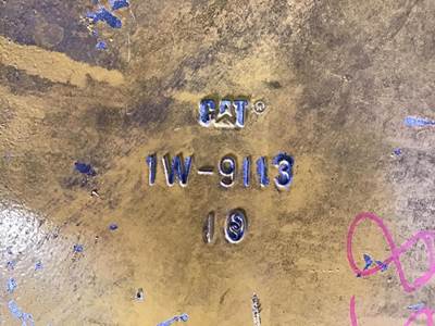 Caterpillar OIL SUMP PAN 1W9113 USED