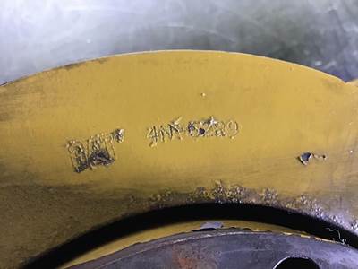 Caterpillar V-BELT PULLEY 4N6289 USED
