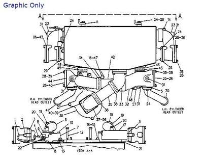 Caterpillar WATER BUIS 4N-9699 NEW