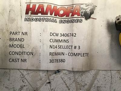 Cummins 3078380 USED