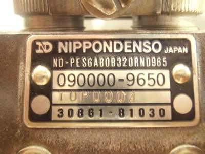 DENSO FUEL PUMP 190000-9650 REBUILD