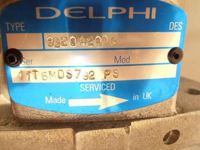 Delphi FUEL PUMP 9320A206G REBUILD