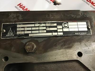 Deutz 0422 215 6 RO4 USED