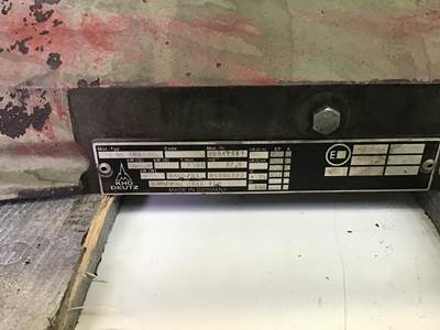 Deutz ENGINE BLOCK 04206646 USED