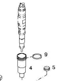Deutz INJECTOR SLEEVE 04904885 NEW