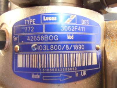 Lucas FUEL PUMP 3042F411 REBUILD