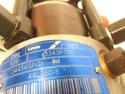 Lucas FUEL PUMP 3343F790 REBUILD