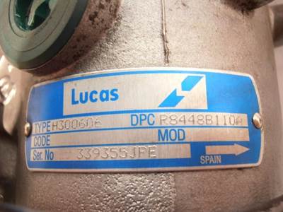 Lucas FUEL PUMP 8448B1101A REBUILD