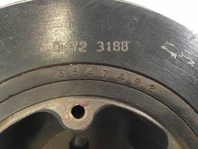 MAN VIBRATION DAMPER 51022010072 USED