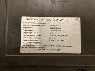 MTU A 470 010 xx xx USED