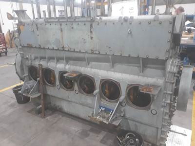 Mitsubishi CRANKCASE ASSY MITSUBISHI S6U 4100730010 REBUILD