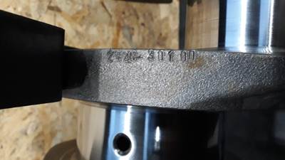 Mitsubishi CRANKSHAFT MITSUBISHI S12A2 3262040010 REBUILD