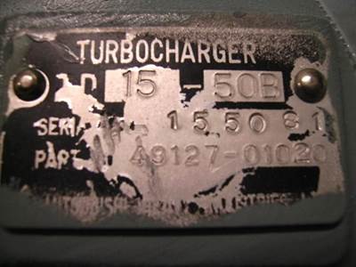 Mitsubishi TURBO 49127-01020 REBUILD