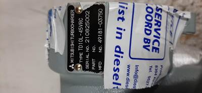 Mitsubishi TURBO MITSUBISHI S12A2 -PTA 4918103750 NEW