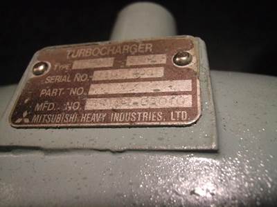 Mitsubishi TURBO MITSUBISHI S12R Y2PTAW-1 RECON 49129-02010 R