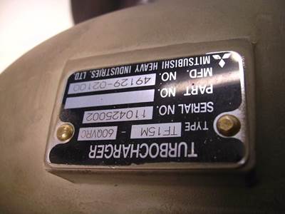 Mitsubishi TURBO MITSUBISHI S6R 49129-02100RU REBUILD