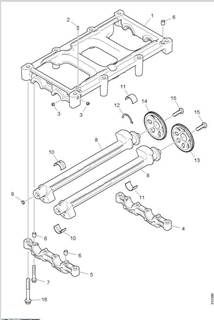 Scania BALANCER SHAFT BEARING 1490691 NEW