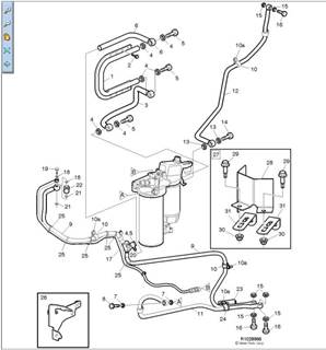 Volvo FUEL LINE 20520748 NEW
