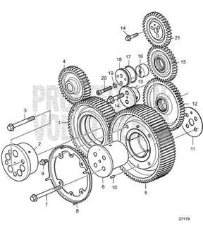 Volvo PENTA GASKET 964106 NEW