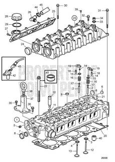 Volvo PENTA SEAL 861700 NEW
