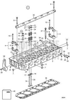 Volvo PENTA SEAL 990828 NEW