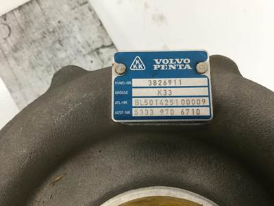 Volvo PENTA URBO 3826911 ORIGINAL