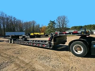 Waltron 53FT. Double Drop Trailer