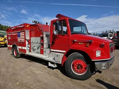 Freightliner FL80 Fire Truck