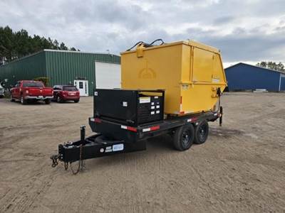 Perkins 8 YRD. Landscape Trailer