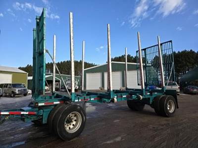 Shop Built Log Trailer