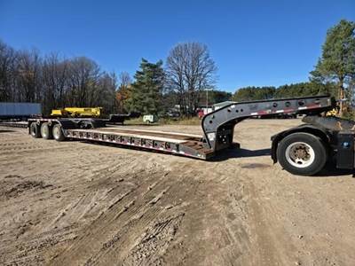 Fontaine TH55-FLD Lowboy Trailer