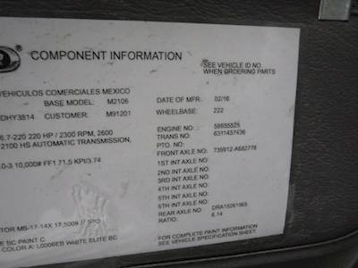 Freightliner M2 106 Front Axle Assembly