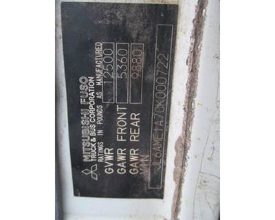 Mitsubishi Fuso FE-SP Front Axle Assembly