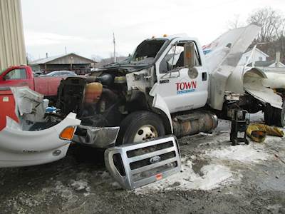 Ford F-750 HVAC Blower Motor for a Ford F750