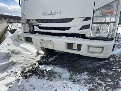 Isuzu NPR Front Bumper for a Isuzu NPR-HD