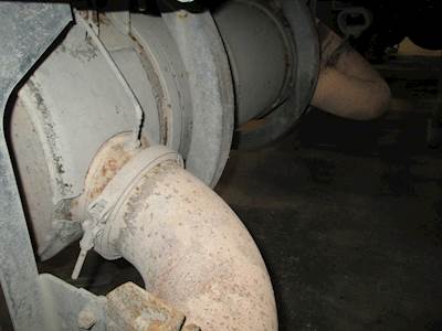 Cummins ISX DPF Assembly for a Peterbilt 388