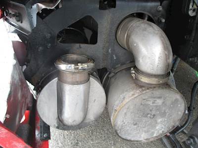 Cummins ISX15 DPF Assembly for a International Prostar