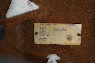 Spicer DSP-40 Front Differential for a Peterbilt 379XL