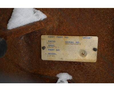 Spicer DSP-40 Front Differential for a Peterbilt 379XL