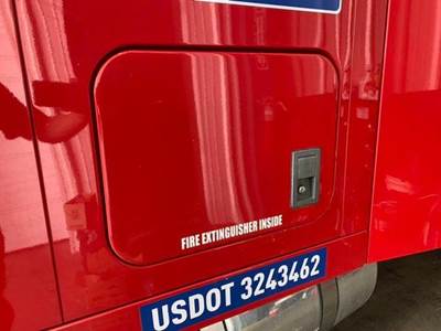 Mack Pinnacle CXU613 Left Rear Door Assembly for a Mack CXU613