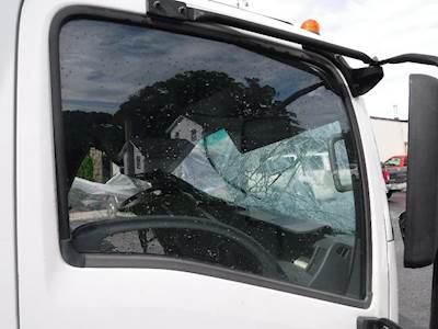 Isuzu NPR Right Front Door Glass