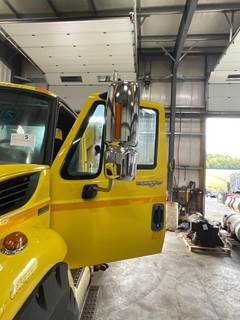 International 7600 Left Door Mirror